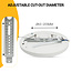 PURPL LED Downlight | PIR Sensor | 10W/13W/16W | ø240mm | 3CT (3000K/ 4000K/ 5700K) | Inbouw | Interne driver | Rond | Wit