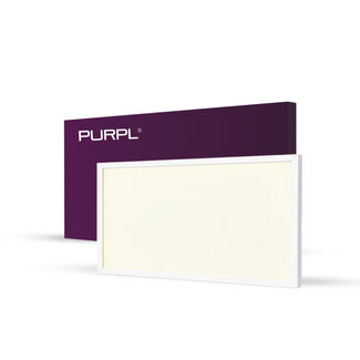 PURPL LED Paneel 30x60 | 20W | Helder Wit 4000K | 100 lm/W | 2000 lumen | Flikkervrij | Edge-lit