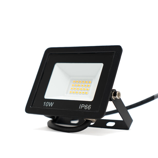 PURPL LED Bouwlamp | 10W | 2700K Warm Wit | 1100 lm | IP66 | IK08 | Zwart