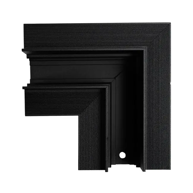 Hoekstuk 48V Magnetische Railverlichting | Inbouw | 90° | Plafond | Zwart