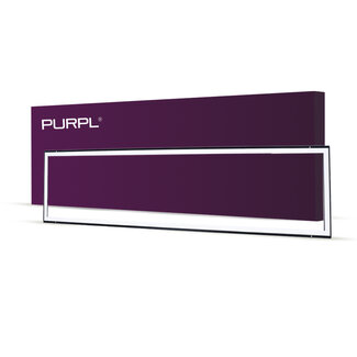 PURPL LED frame 30x120 | Zwart | 40W | 3CT | Hollow | UGR<23