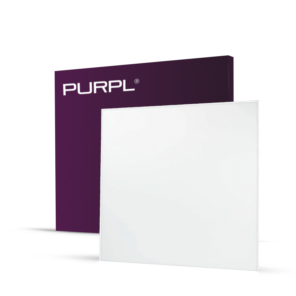PURPL LED Paneel 60x60 36W | Koud Wit 6000K | Randloos | 120 lm/W | Flikkervrij | Back-lit