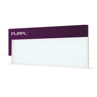 PURPL LED Paneel 30x120 | 33W | Koud Wit 6000K | 100 lm/W | 3300 lumen | Flikkervrij | Edge-lit