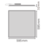 Ledvance LED Paneel 60x60 | 33W | Helder Wit 4000K | 3630 lm | 110 lm/W | UGR<19 | Flikkervrij | Back-lit