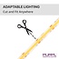 PURPL COB LED Strip | Warm Wit 2700K | 5m | 512 led's/m | 24V | IP65