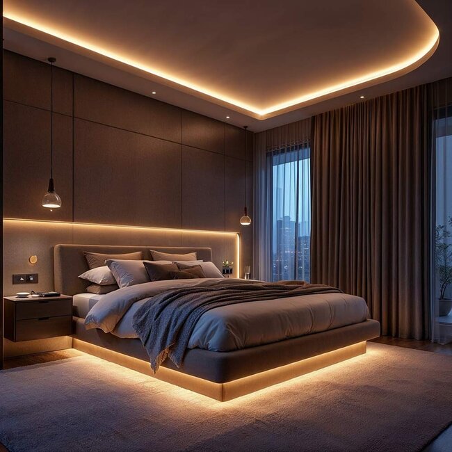 PURPL COB LED Strip | CCT (2700K-6500K) | 5m | 840 led's/m | 24V | IP20