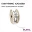 PURPL LED Strip 50m | 4000K Helder Wit | 120 LEDs p/m | 220V incl. stekker | IP67