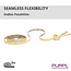 PURPL COB LED Strip | Warm Wit 2700K | 5m | 512 led's/m | 24V | IP65