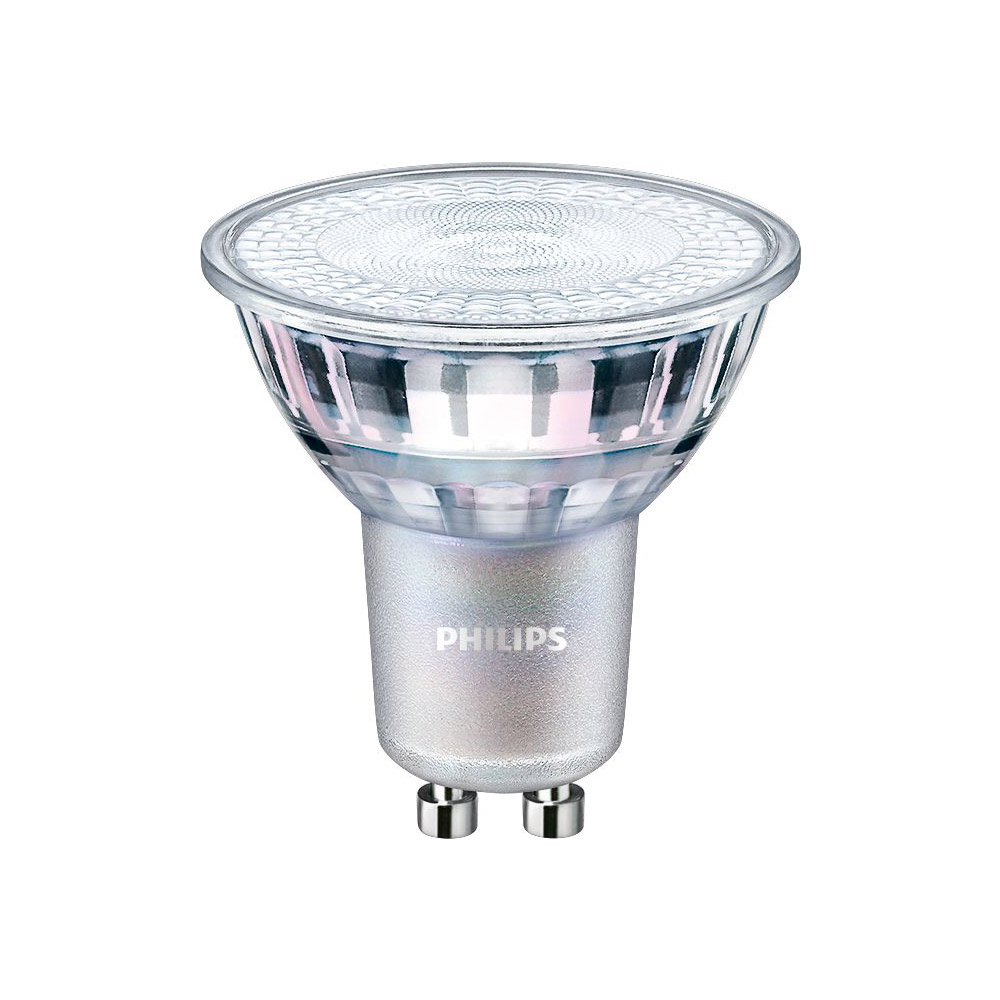 Philips Master Value LED Spot | GU10 | 3,7W (Vervangt 50W) | 3000K Warm Wit (930) | 365 lm | PAR16 | 36D | Dimbaar