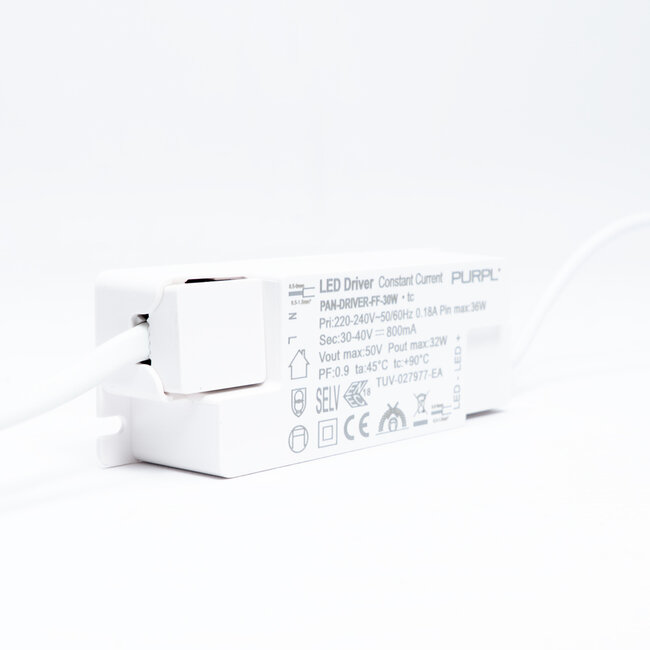 PURPL LED Driver Flikkervrij | 30W | 750mA