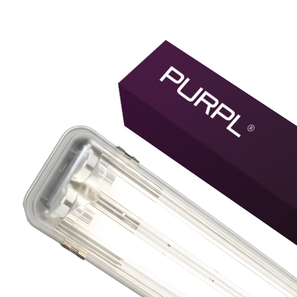PURPL LED TL Tri-Proof | 130 cm | 30W | 4000K Helder Wit (840) | 3150 lm | IP65 Waterdicht | IK06 | Flikkervrij