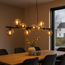 PURPL Design Hanglamp Bollen | 9-Lichts | Smoke Glas | G9 Fittingen | Rechthoekig