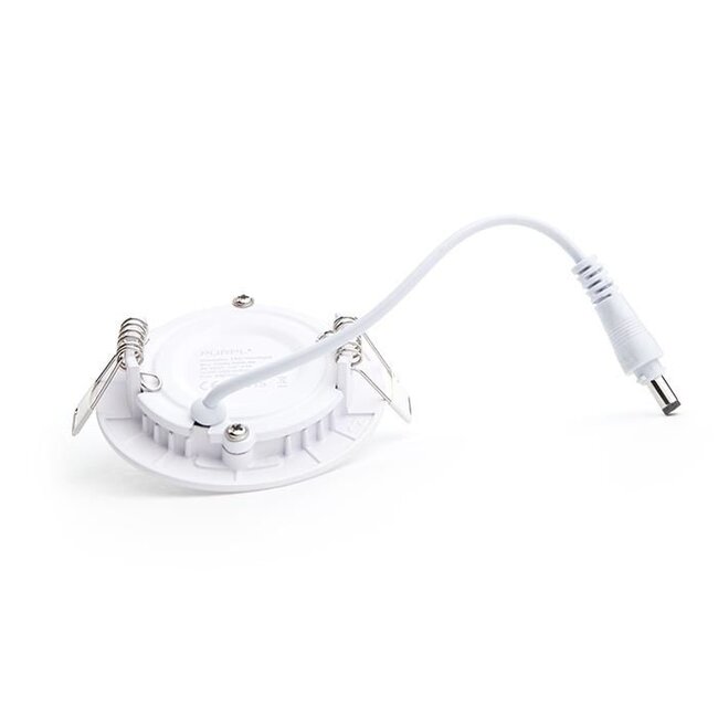 PURPL LED Downlight | 4000K Helder Wit | 3W | ø85 mm | Rond | Inbouw | IP40