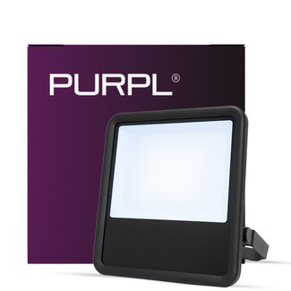 PURPL LED Bouwlamp | 200W | 6000K Koud Wit | 30000 lm | IP66 | zwart