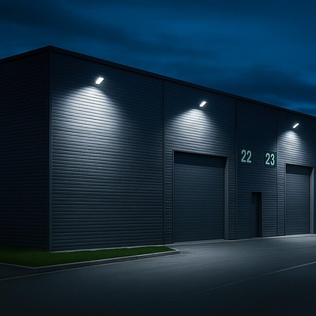 PURPL LED Bouwlamp | 200W | 6000K Koud Wit | 30000 lm | IP66 | IK08 | zwart