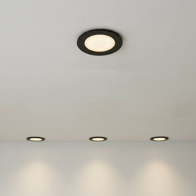 PURPL LED Downlight | 3000K Warm Wit | 12W | ø170 mm | Rond | Inbouw | Zwart