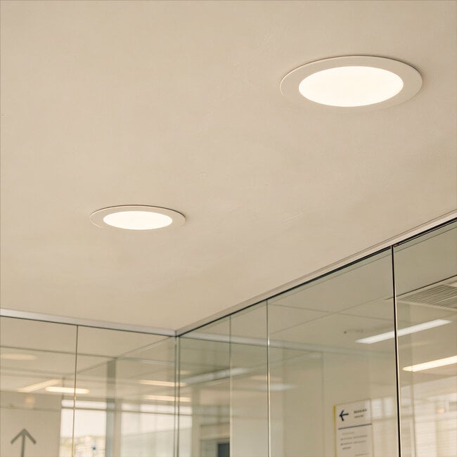 PURPL LED Downlight | 3000K Warm Wit | 18W | ø225 mm | Rond | Inbouw | IP40