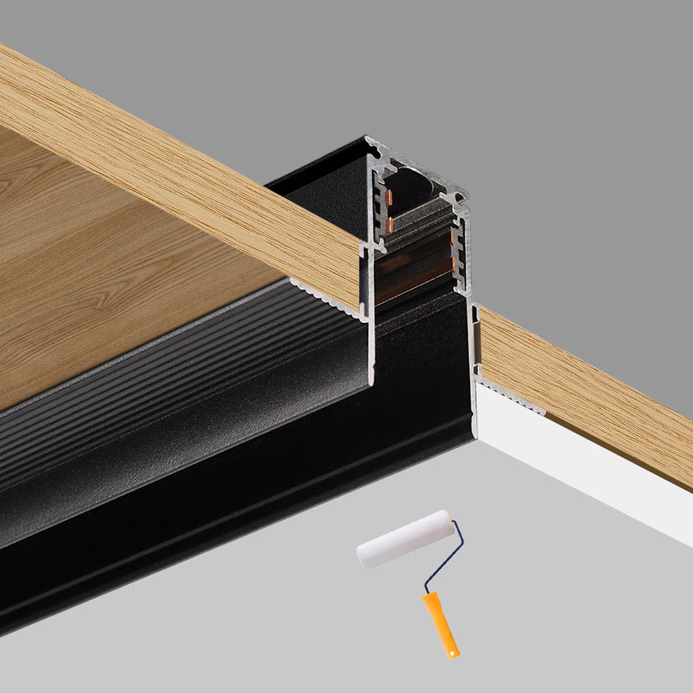 MiBoxer/Mi-Light 48V Magnetische Track Rail | 1,5m | Inbouw