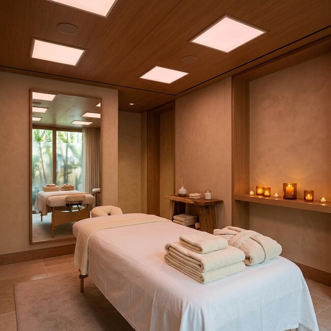 PURPL LED Paneel 30x30 | 18W | RGB+CCT | 100 lm/W | Dimbaar | Incl. voedingsadapter en controller | Flikkervrij | Edge-lit