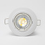 PURPL LED Spot Armatuur GU10 | Wit | Rond | IP20 | Kantelbaar | Ø75mm (incl.gu10 fitting)