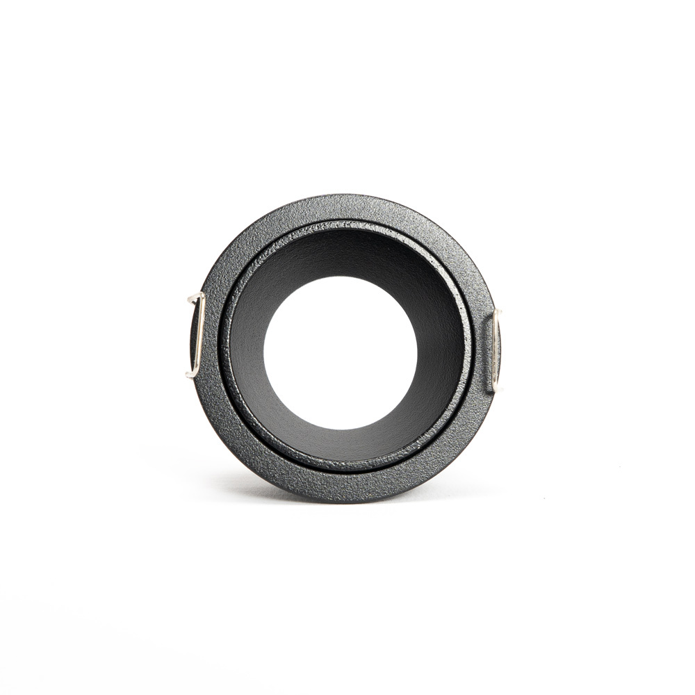 PURPL Ronde Inbouwspot incl. GU10 fitting | MR11 | Ø55x28mm | IP20 | Zwart aluminium