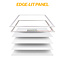 PURPL LED Paneel 62x62 - 3000K Warm Wit - 33W - 3300 lumen - 100 lm/W - UGR<22 - Flikkervrij - Edge-lit