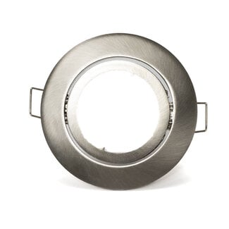 PURPL LED Inbouwspot Armatuur GU10 Zink | RVS | Rond