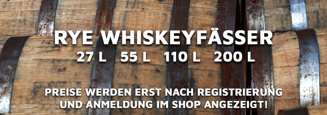 Rye Whiskeyfässer