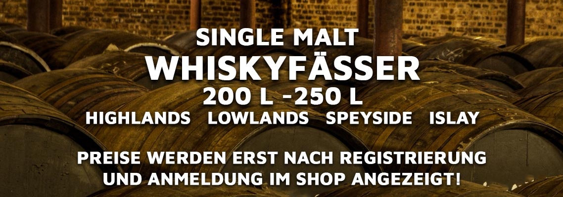 Single Malt Whiskyfässer
