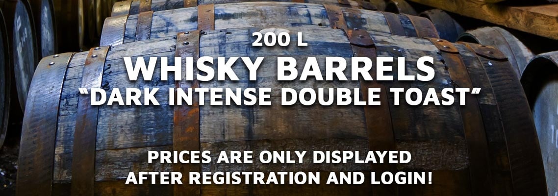 Whisky Barrels "Dark Intense Double Toast"