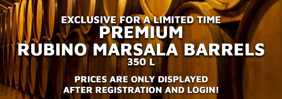 Rubino Marsala Barrels
