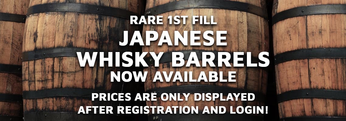 Japanese Whisky Barrels
