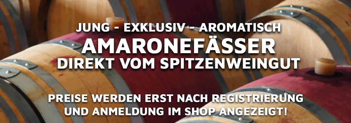 Amaronefässer - 28 Monate