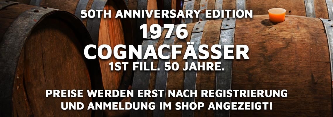 Cognacfässer- 50 Jahre alt
