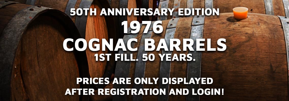 Cognac Barrels - 50 years old