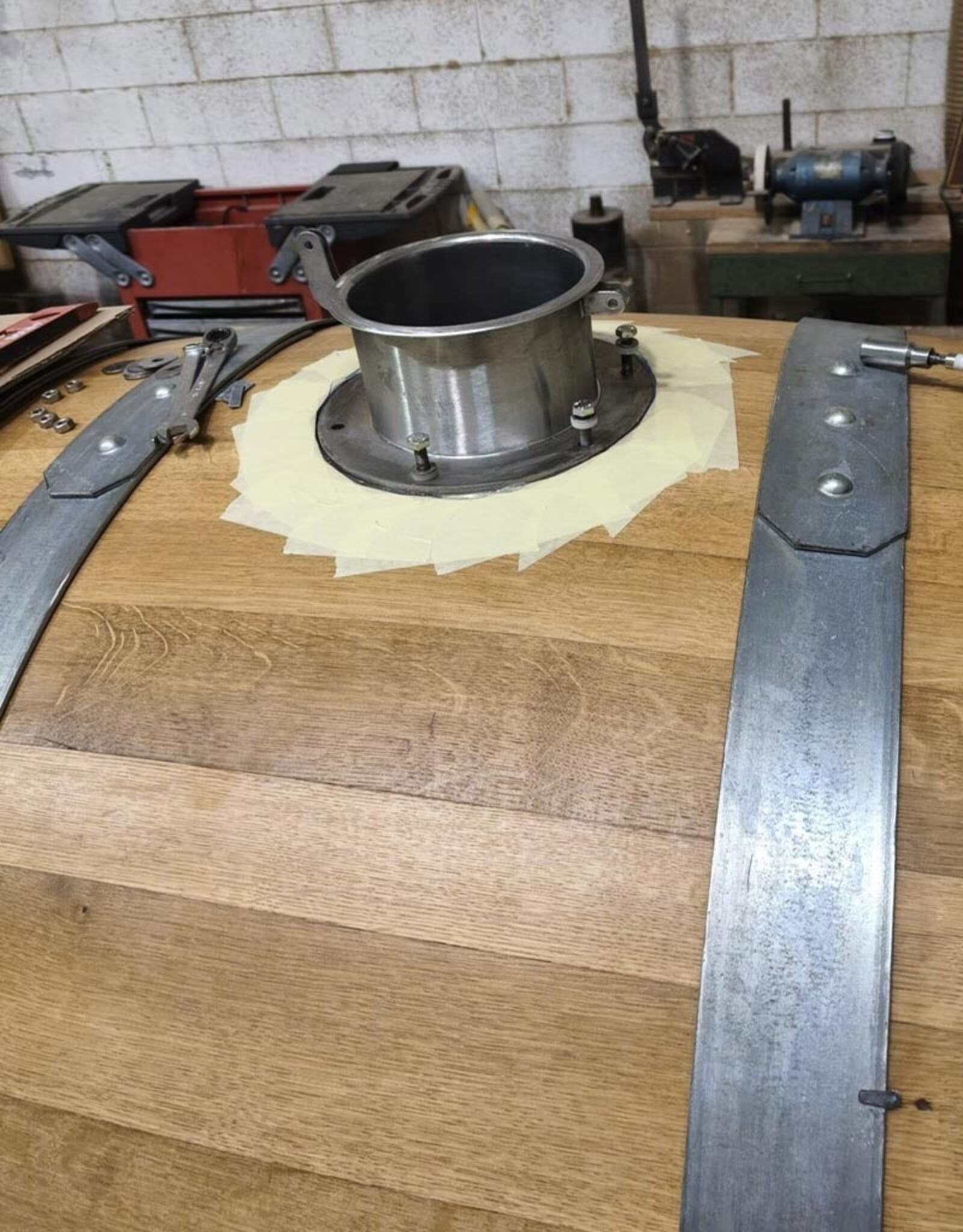 10 HL ROUND CASK - COMPLETELY REFURBISHED