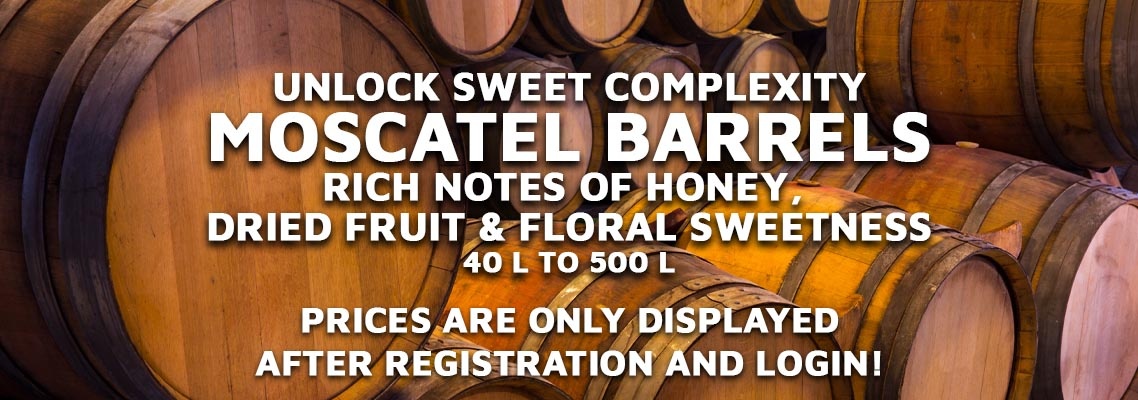 Moscatel Barrels