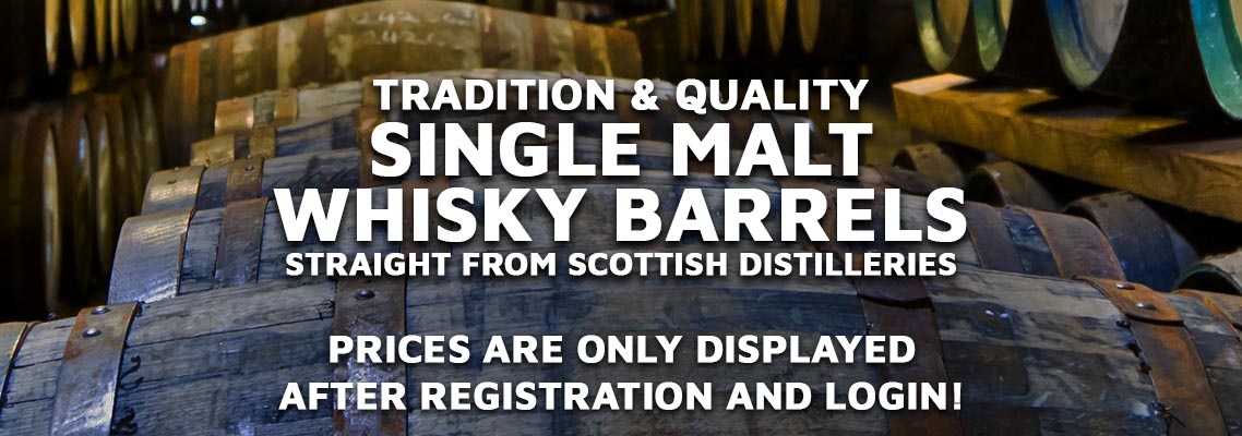Single Malt Whisky Barrels
