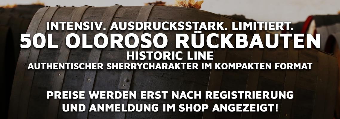 50 l Casknolia Historic Olorosofässer