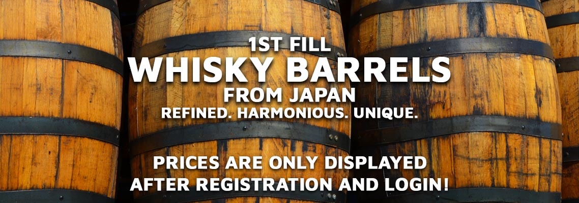 Japanese Whisky Barrels