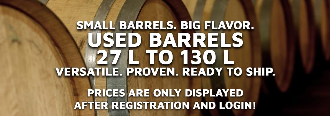 Used Barrels 27 l - 130 l