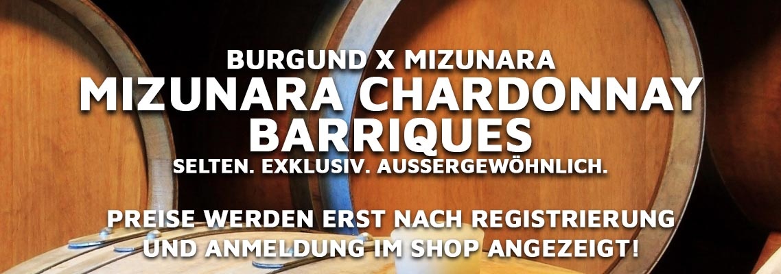 Chardonnayfässer aus Mizunara Eiche