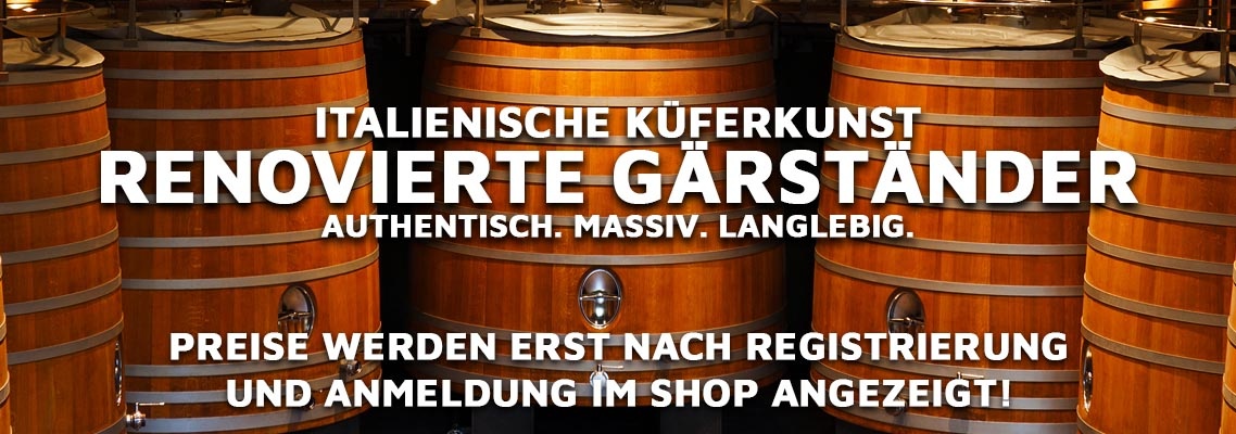 Renovierte Gärständer
