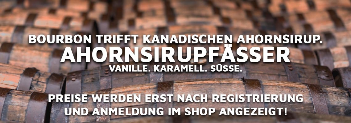Ahornsirupfässer