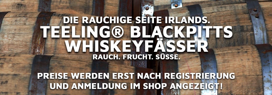 Peated Irish Whiskeyfässer