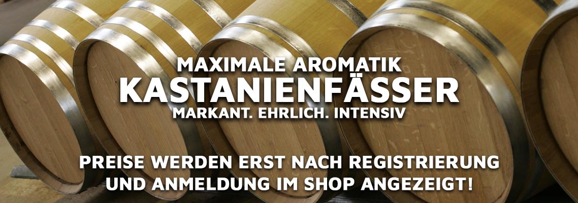 Kastanienfässer