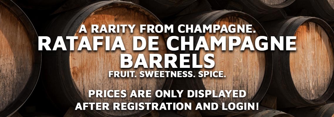 Ratafia de Champagne Barrels