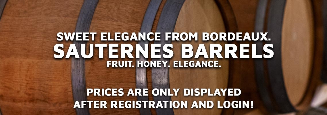 Sauternes Barrels