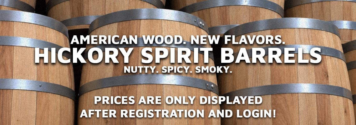 Hickory Spirit Barrels