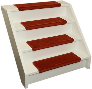 Elite Trapmatten Stufenmatten Elite Soft Dunkelorange Rechteckig